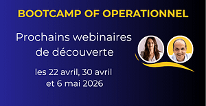 Bootcamp organisme de formation webinaires de découverte avril mai 2026 créer structurer vendre son organisme de formation Qualiopi