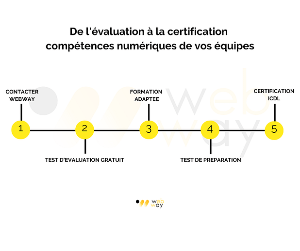 De l'évaluation à la certification aux compétences numériques de vos équipes
